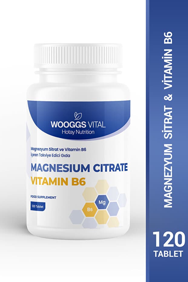 Magnezyum Sitrat & Vitamin B6
