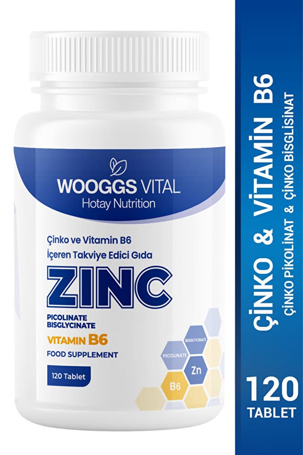 Çinko Picolinat, Bisglisinat & Vitamin B6